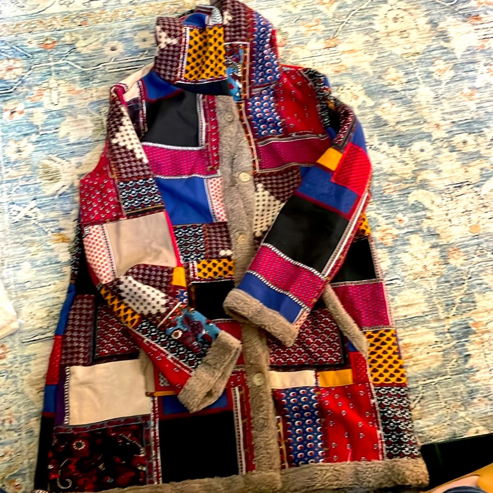 “Quilt” looking hoodie